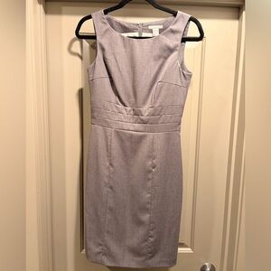 H&M Sleeveless Gray Midi Dress